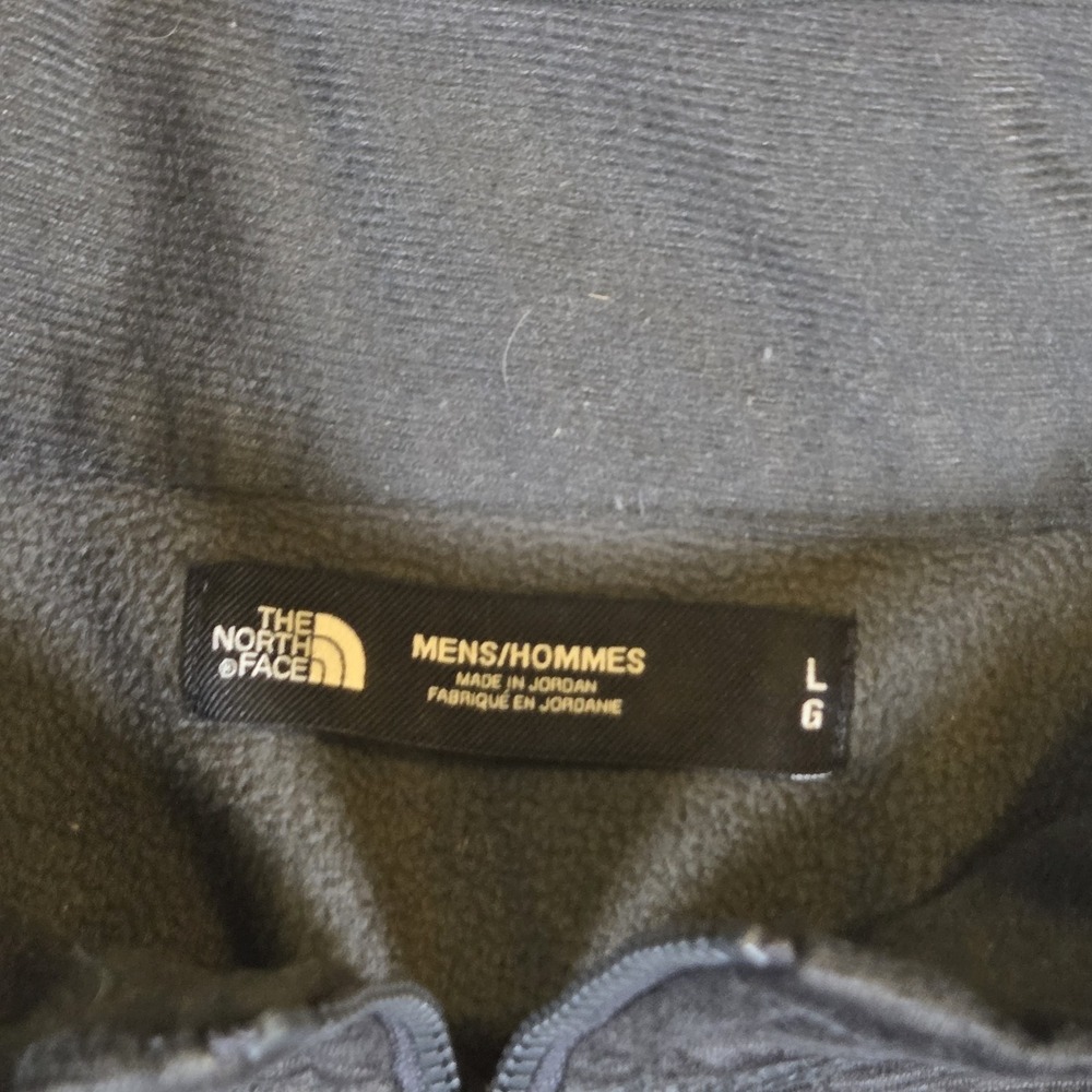 The North Face Canyonlands Full Zip Fleece Jacket Mens Large Charcoal Gray - Picture 4 of 7